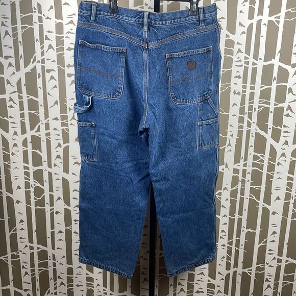 Northeast Outfitters Workwear Mens Flannel Lined Carpenter Jeans sz W38 L30 - Picture 3 of 13